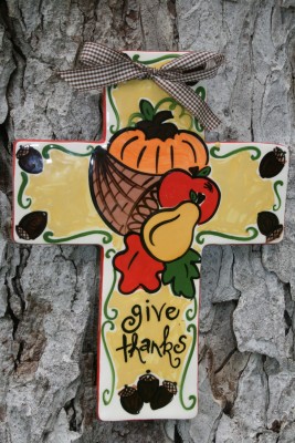 Give Thanks Cross