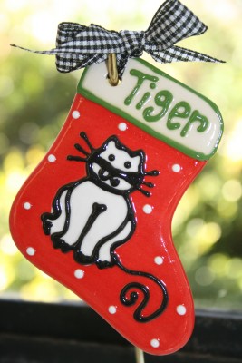 Cat Stocking Ornament
