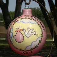 Baby Girl’s First Ornament